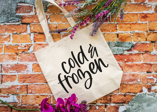 Cold & Frozen Tote Bag