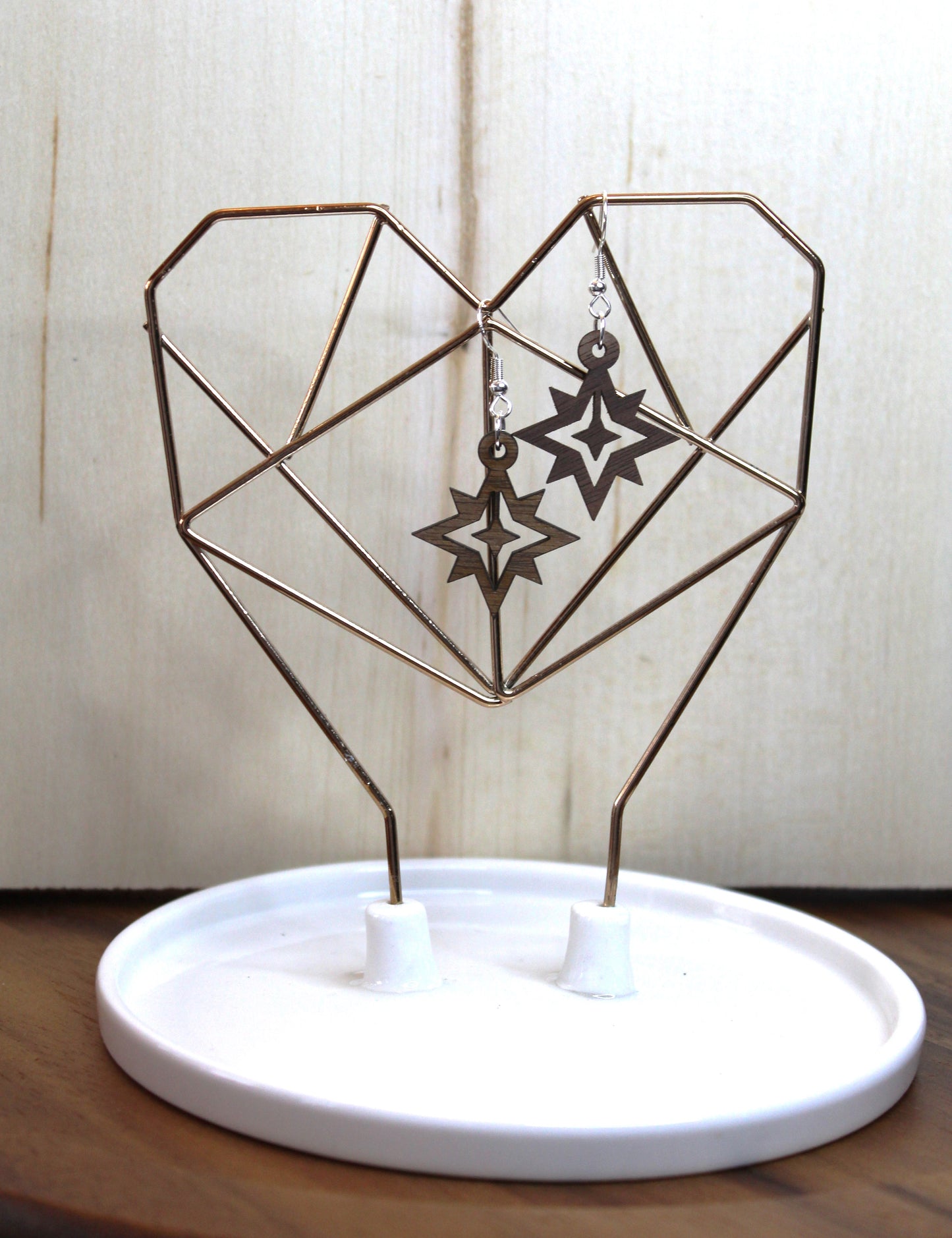 Star Dangle Earrings
