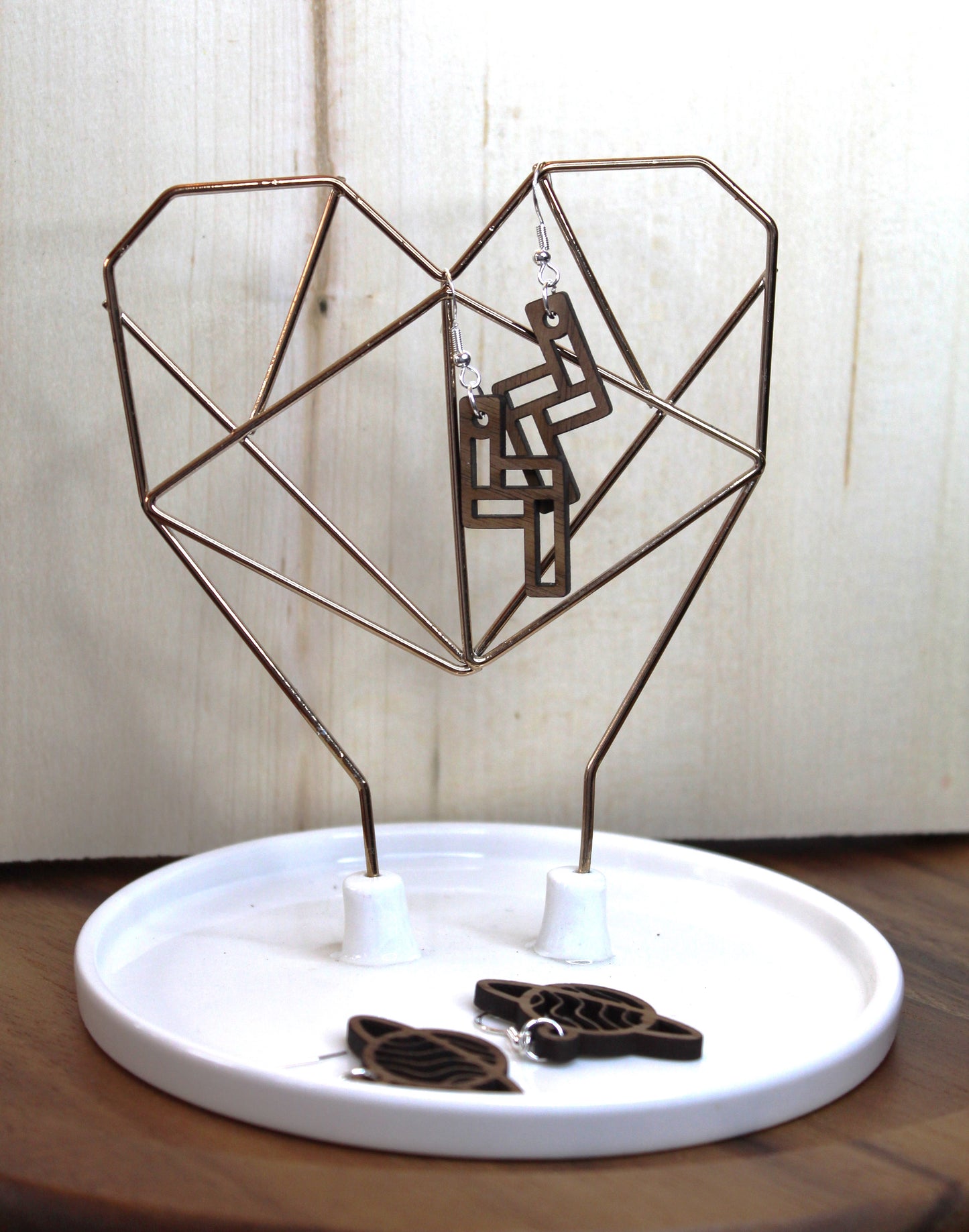 Rectangles Dangle Earrings