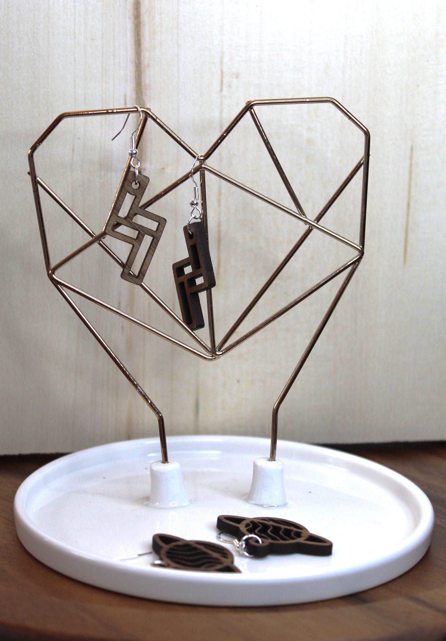 Rectangles Dangle Earrings