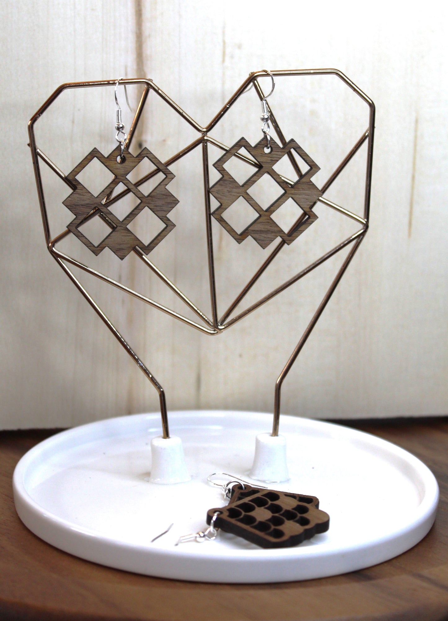 Squares Dangle Earrings