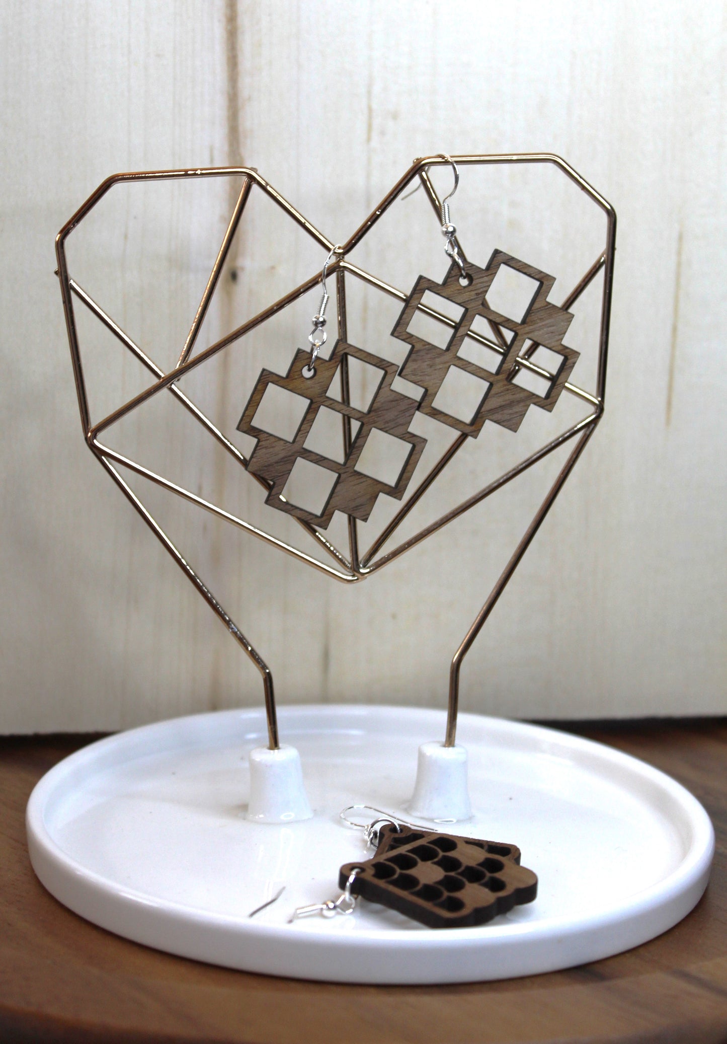 Squares Dangle Earrings