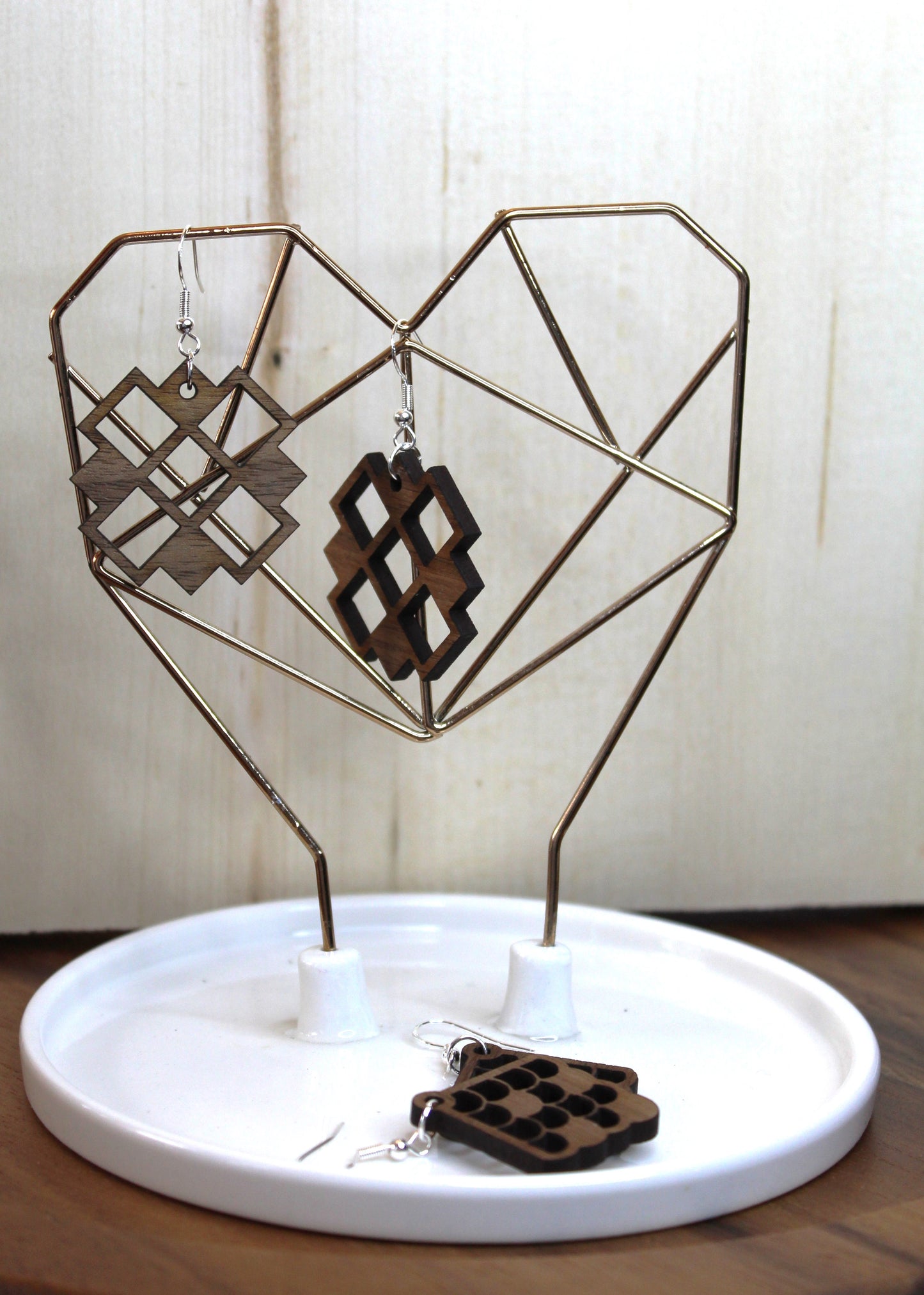 Squares Dangle Earrings