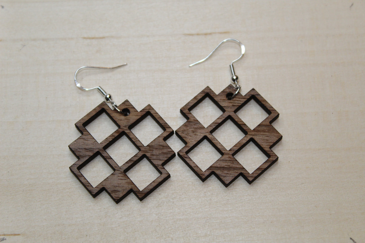 Squares Dangle Earrings