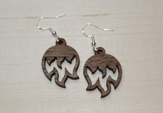 Fire Dangle Earrings