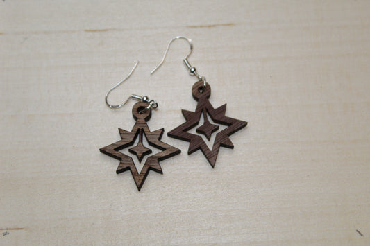 Star Dangle Earrings