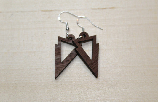 Triangles Dangle Earrings