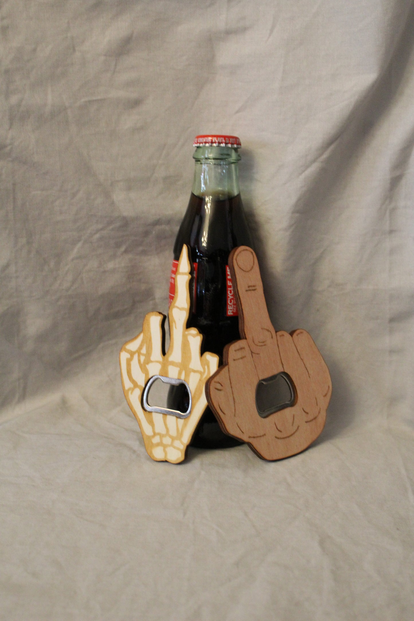 Middle Finger Bottle Opener