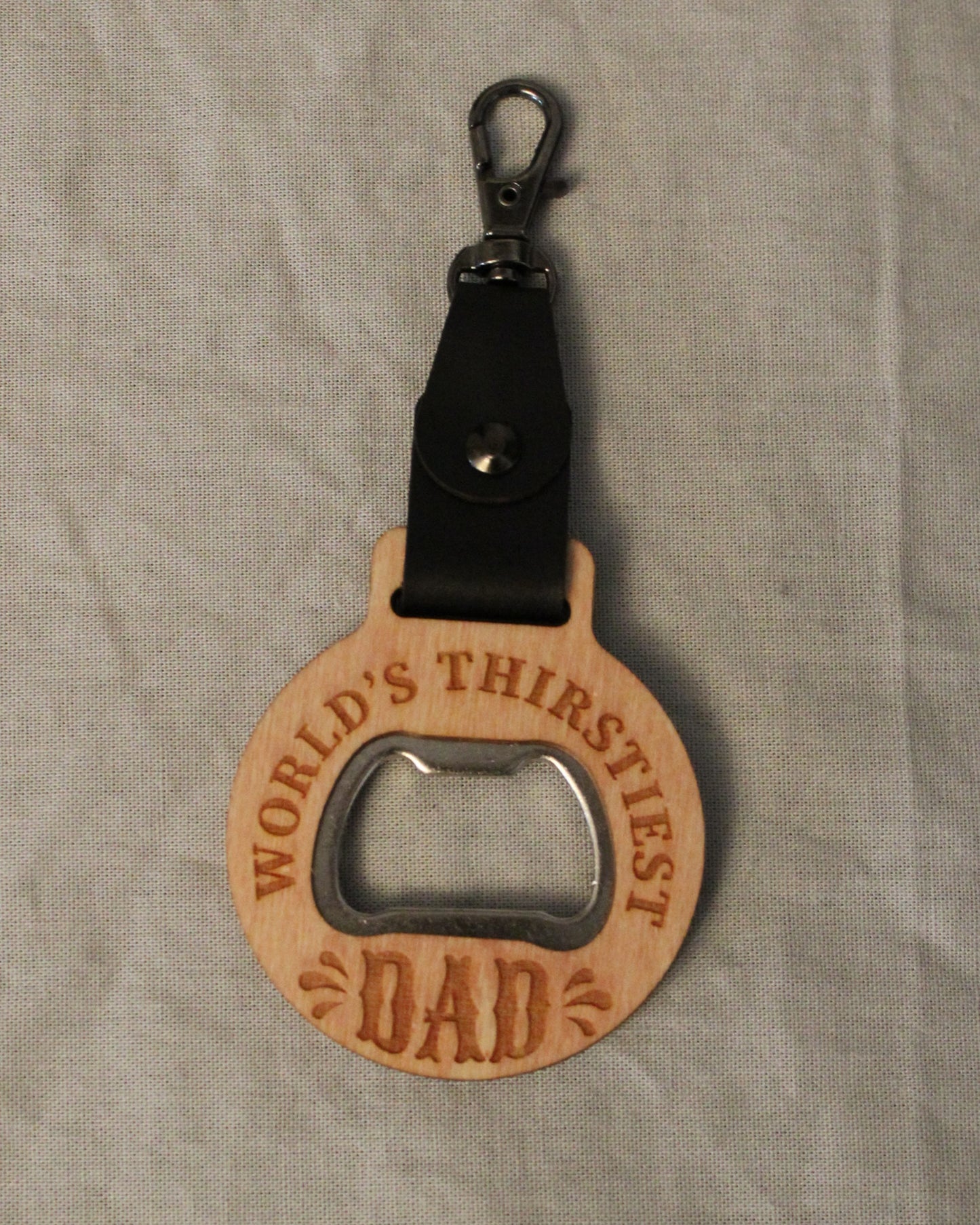 Dad Beer Keychain Bottle Opener