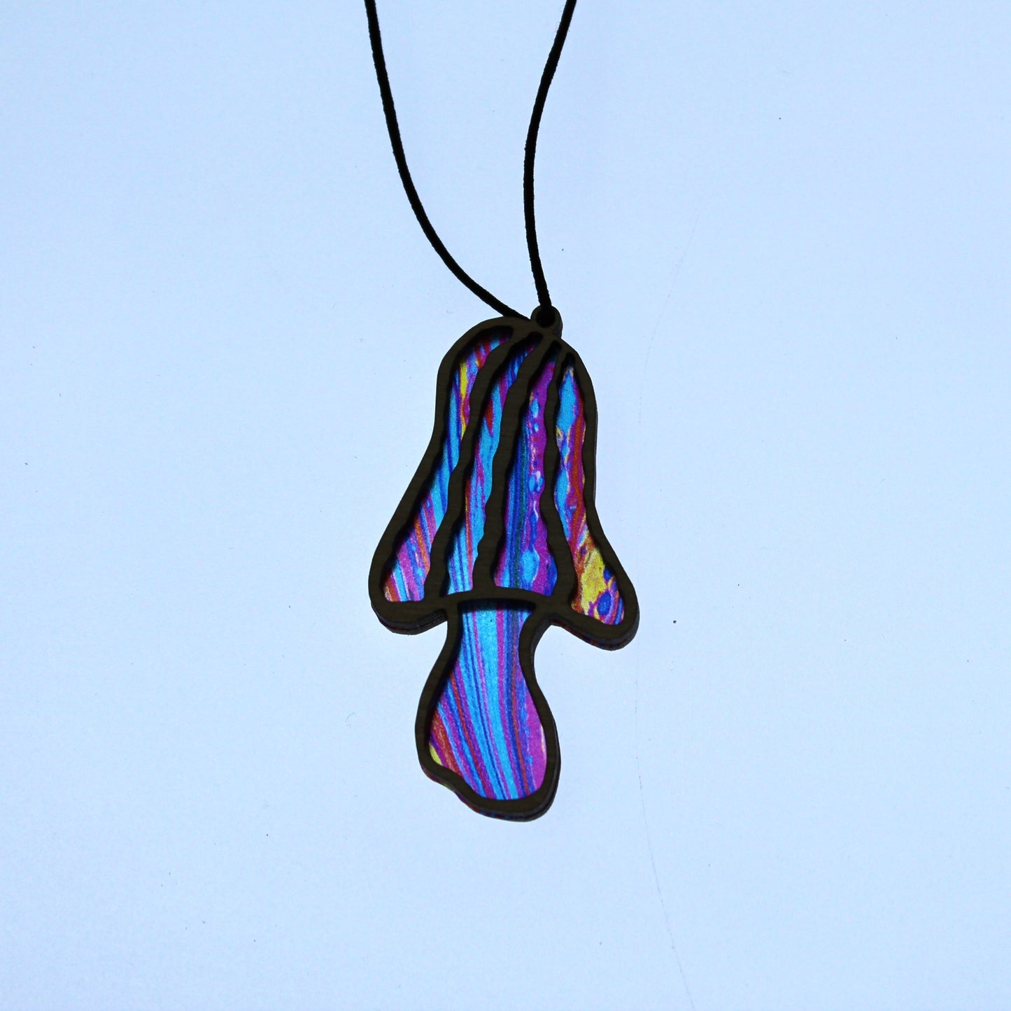 Morel Mushroom Wooden Suncatcher - Large & Mini Sizes