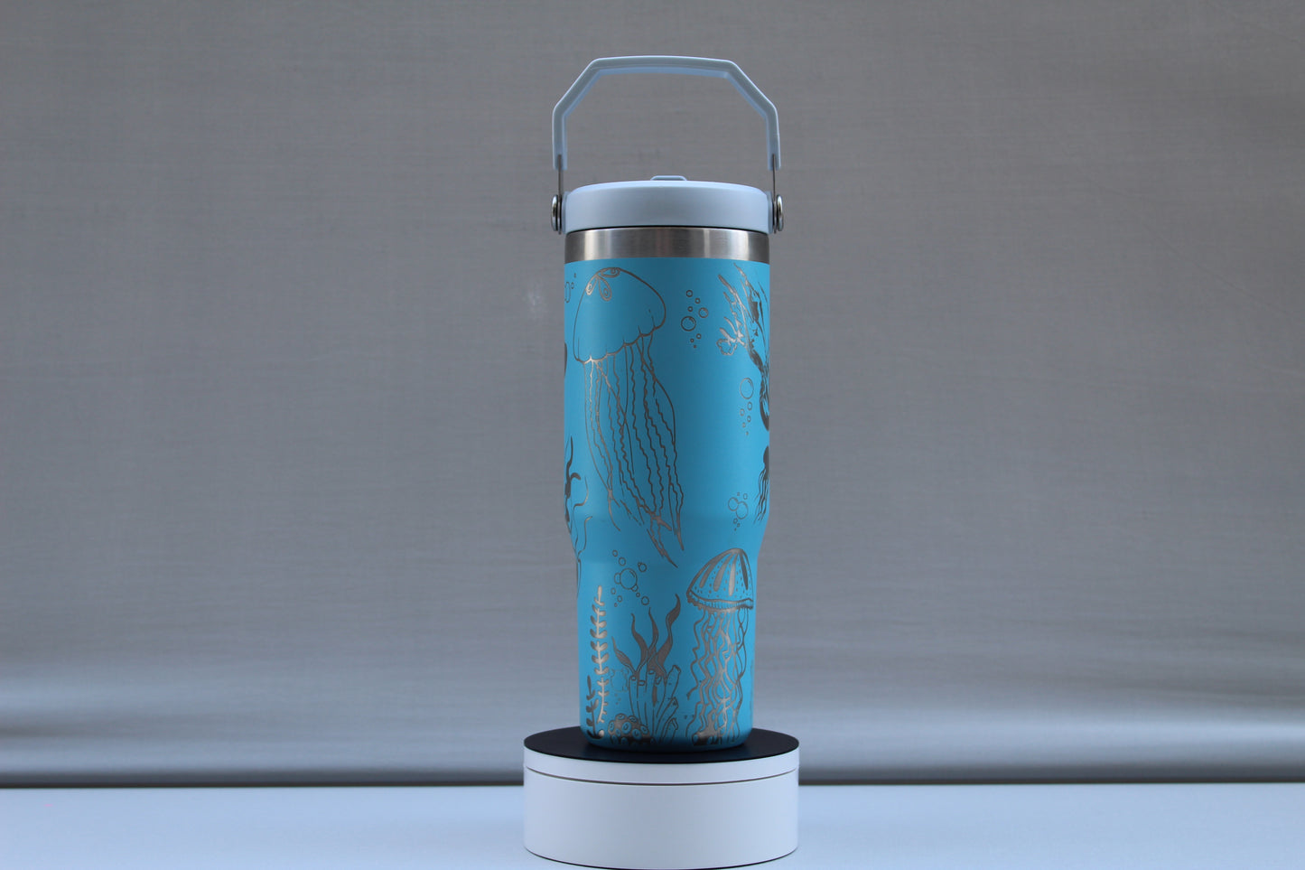 Jellyfish Full Wrap Engrave 30oz Tumbler
