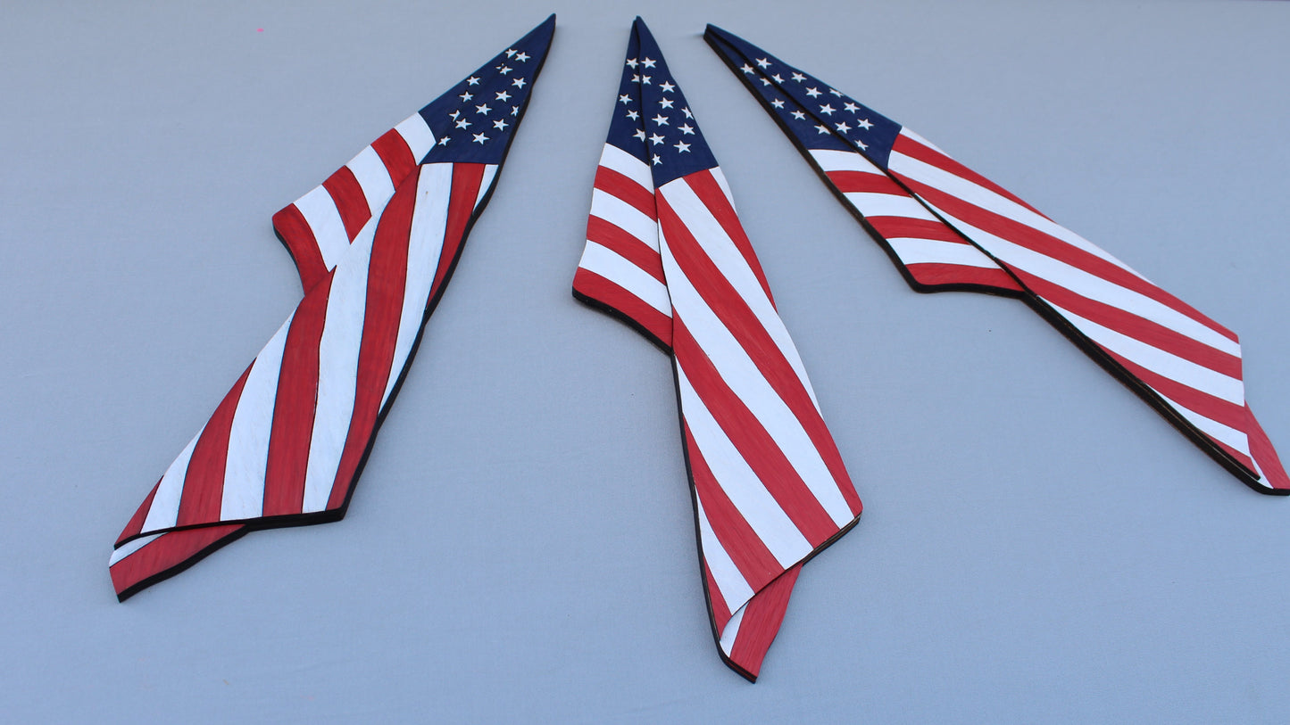 USA Hanging Flag Decor for wall, mantle, office, door