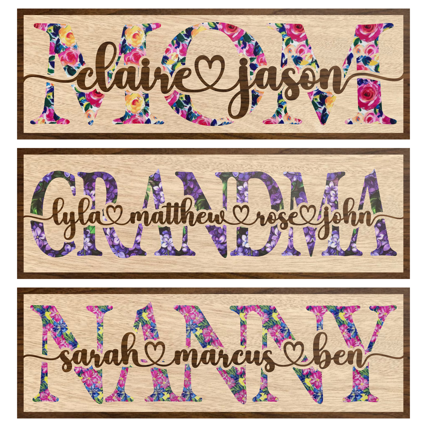 Mother's Day Sign| Father's Day Sign | Family Sign