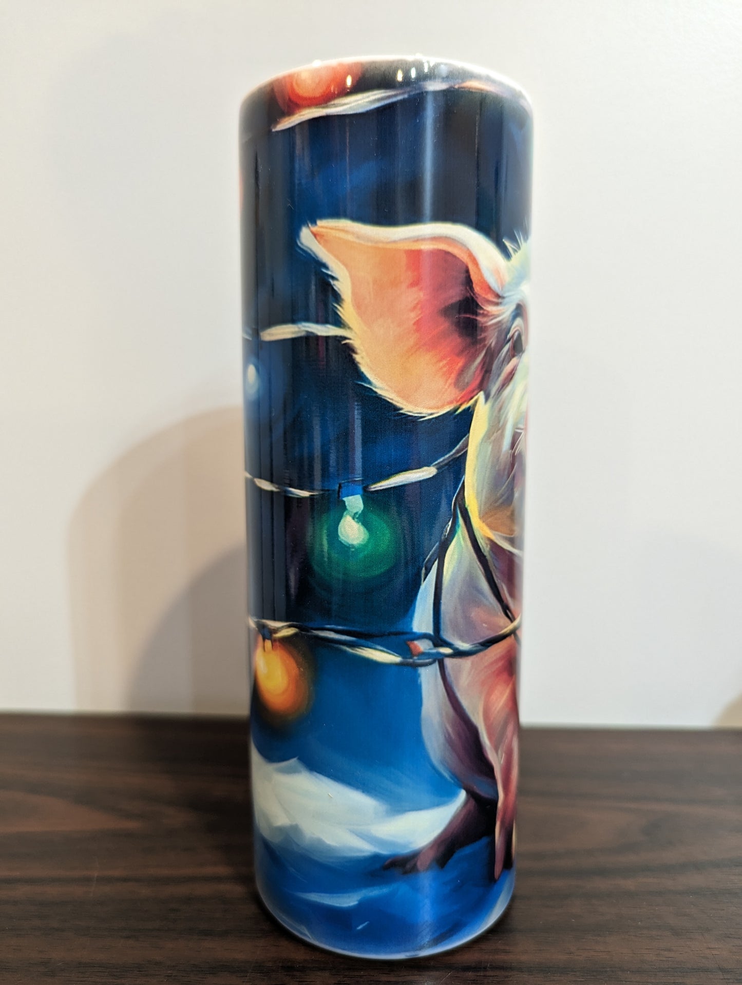 Christmas Pig Tumbler