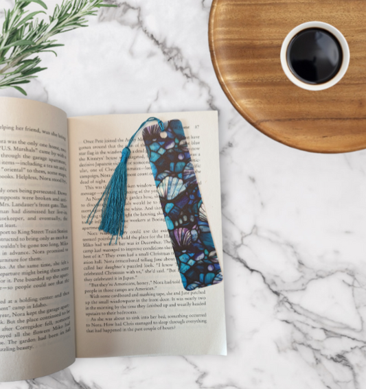 Blue Shells Bookmark