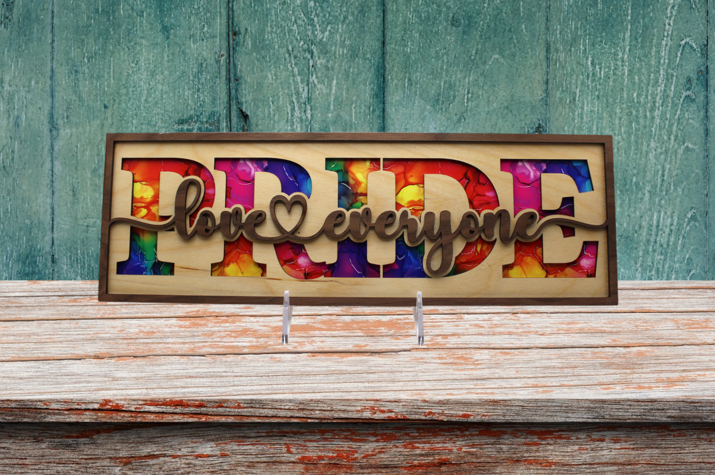 PRIDE Love Everyone Sign