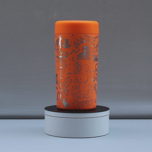 90's Frost Buddy Can Cooler Full Wrap Engrave