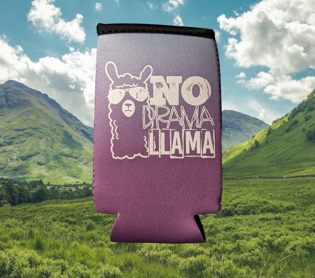 No Drama Llama Can Cooler