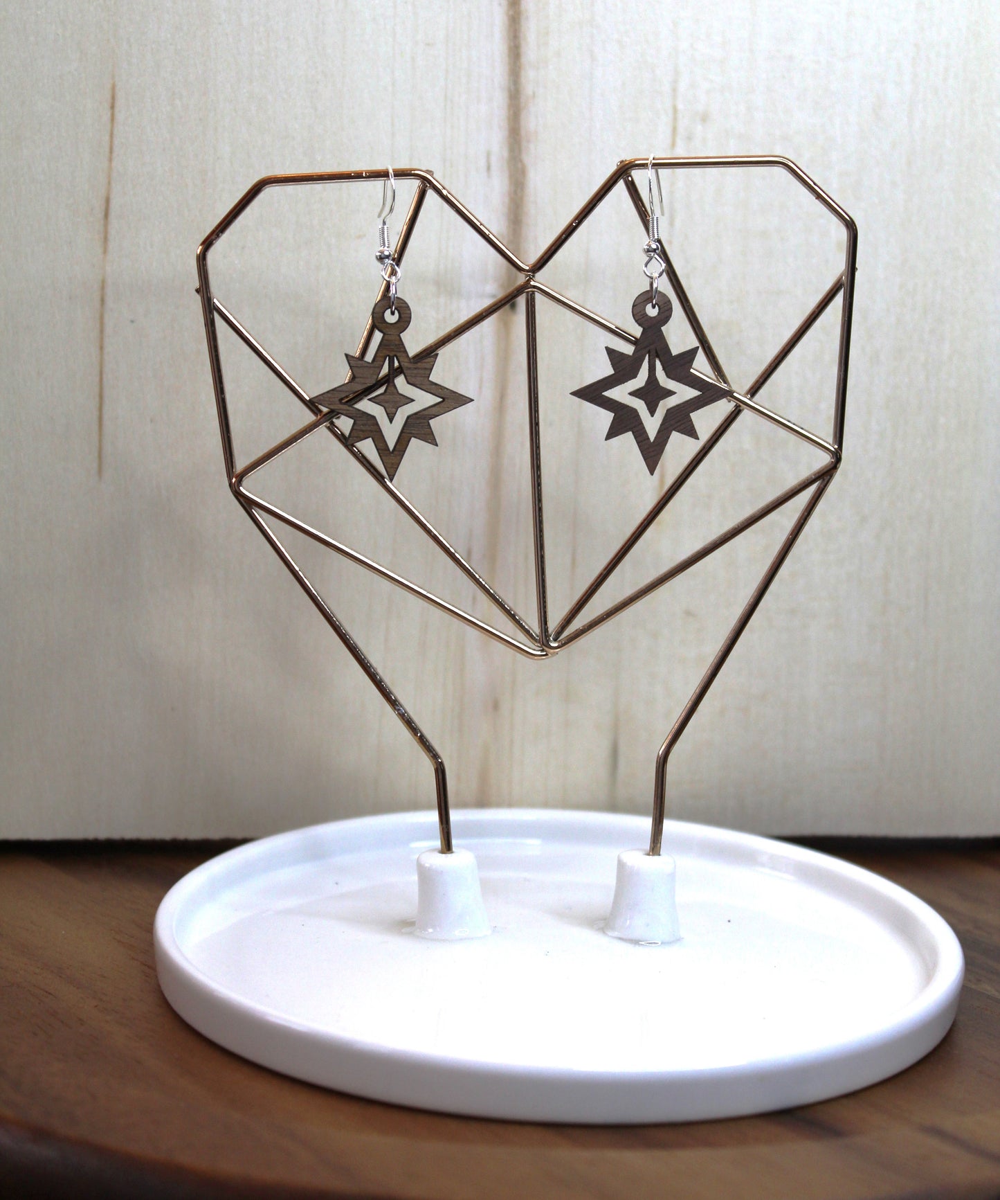 Star Dangle Earrings