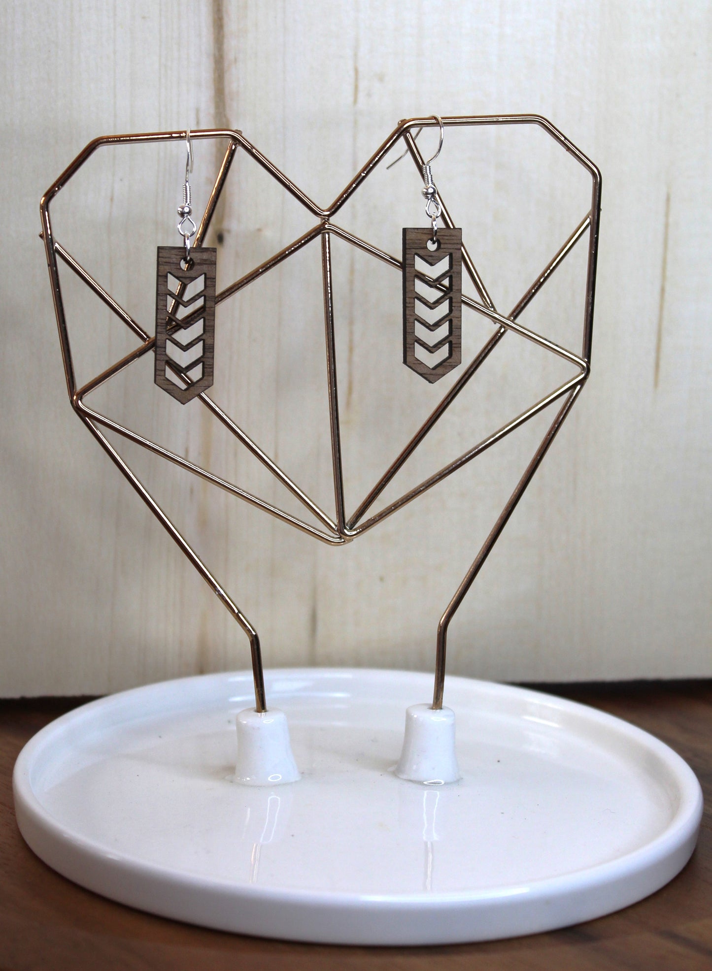 Arrow Bar Dangle Earrings