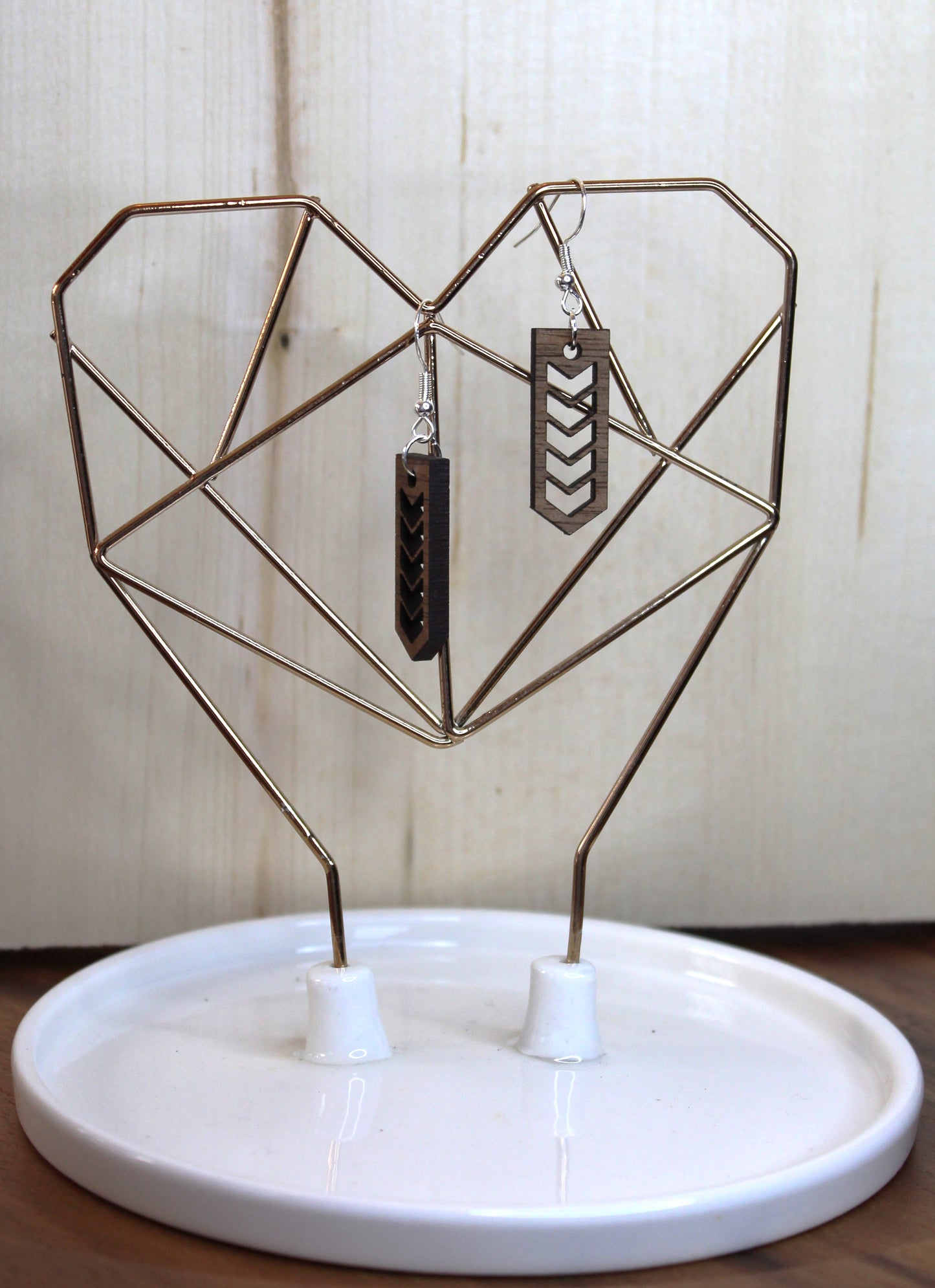 Arrow Bar Dangle Earrings