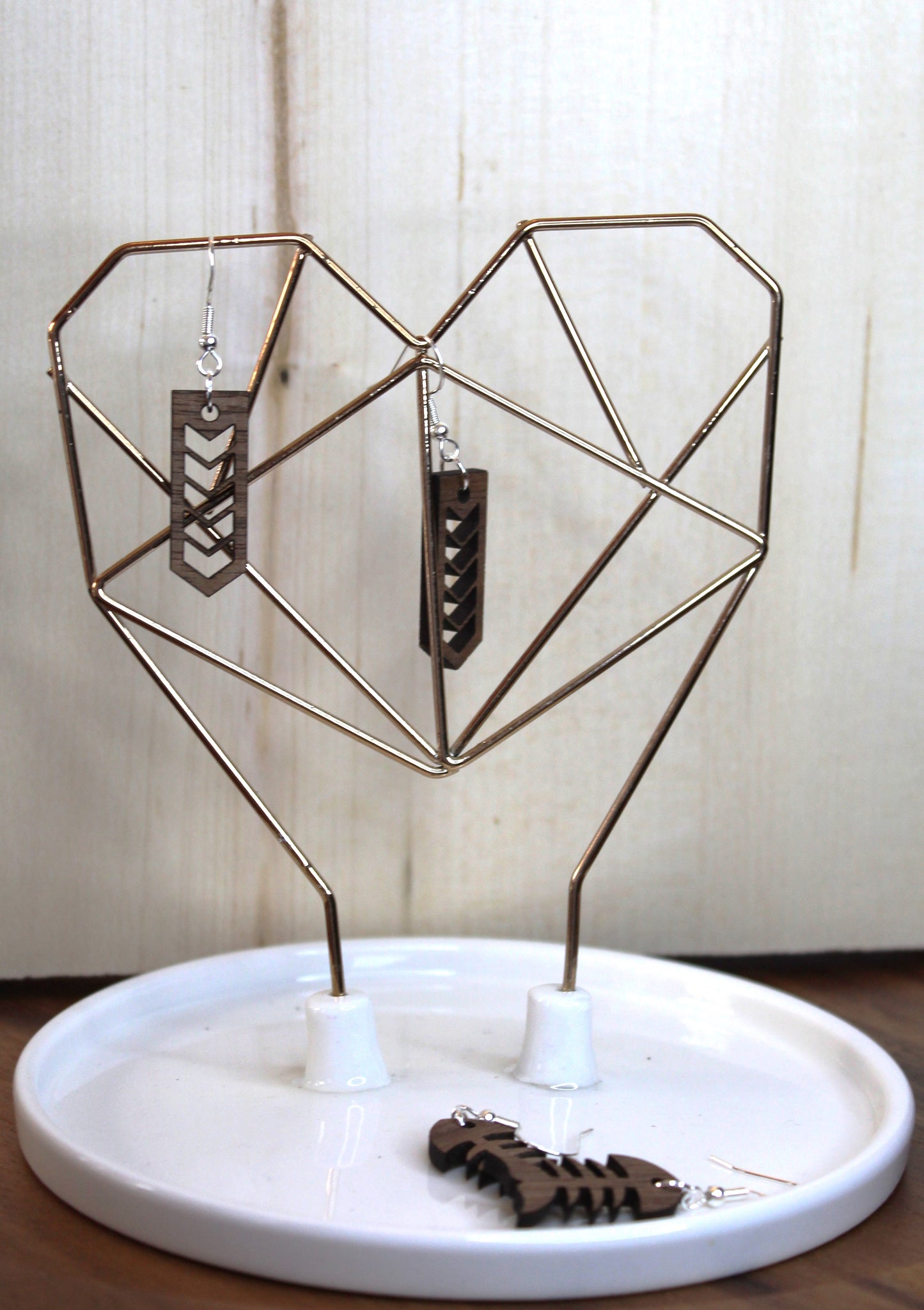 Arrow Bar Dangle Earrings