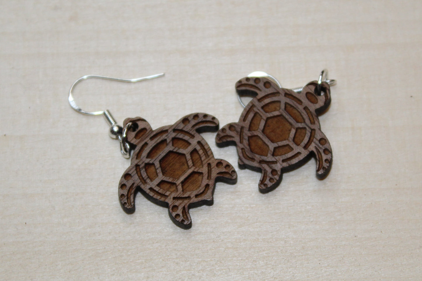 Turtle Dangle Earrings