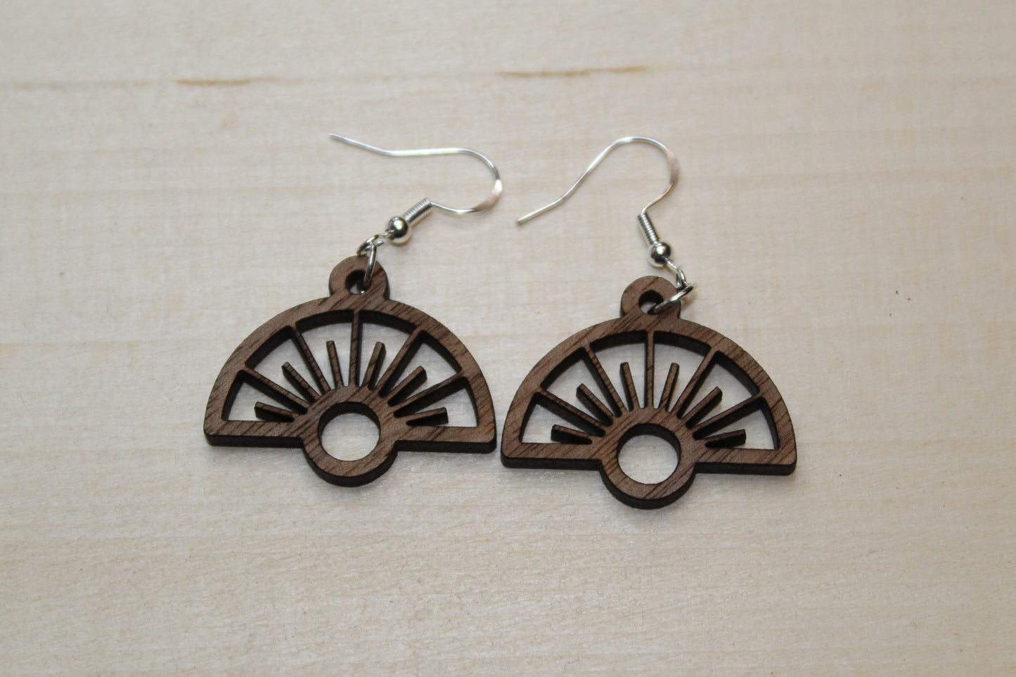 Fan Dangle Earrings