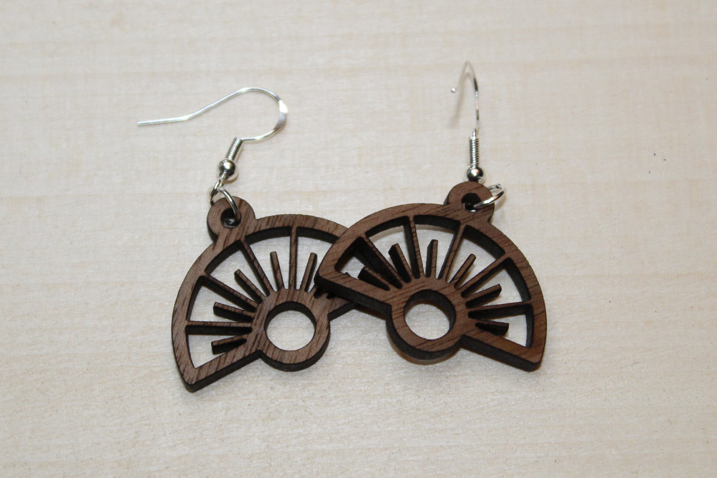 Fan Dangle Earrings