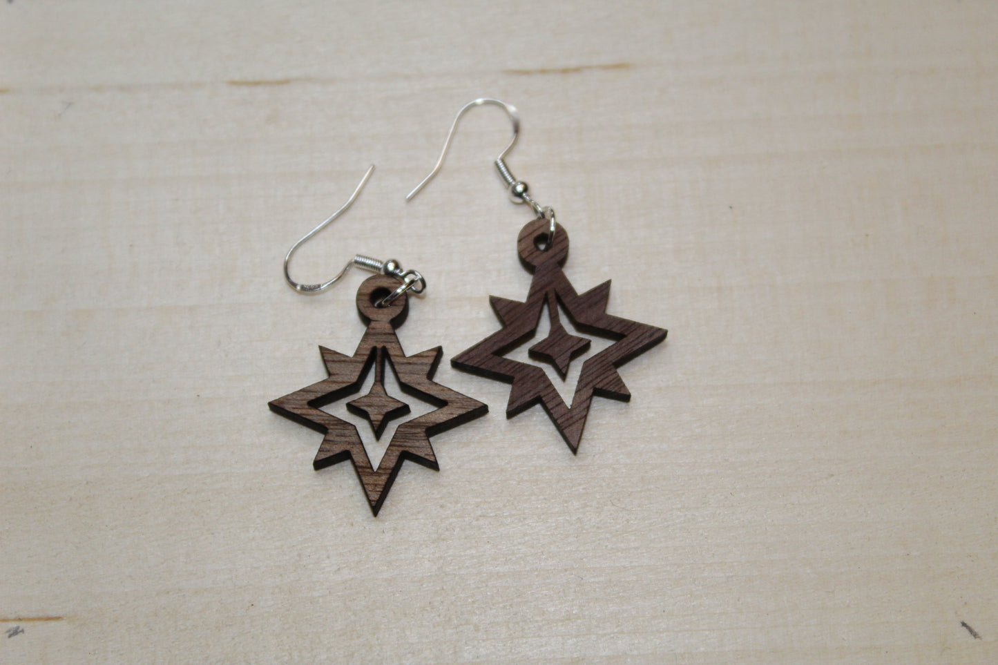 Star Dangle Earrings