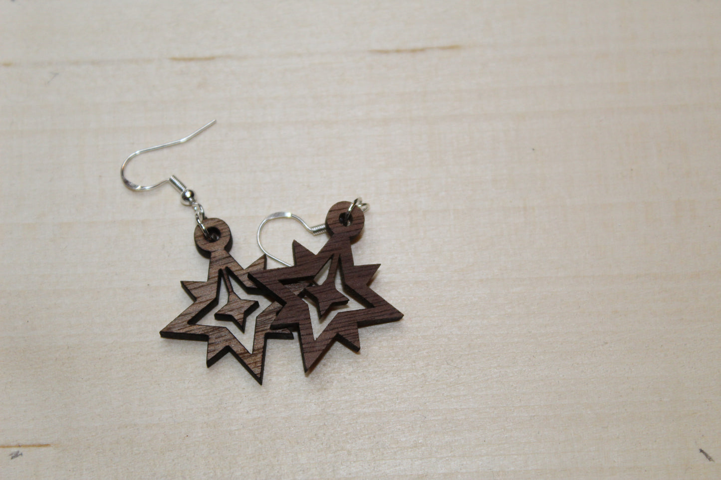 Star Dangle Earrings