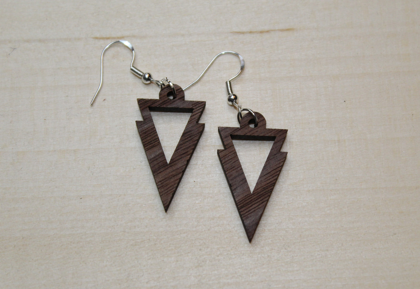 Triangles Dangle Earrings