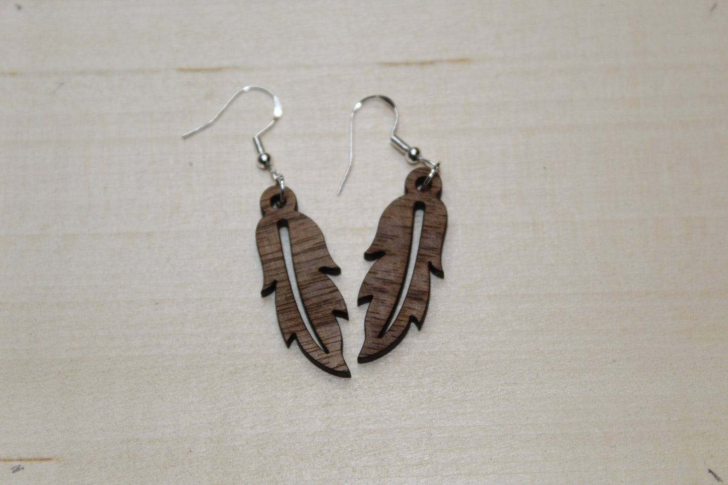 Feather Dangle Earrings