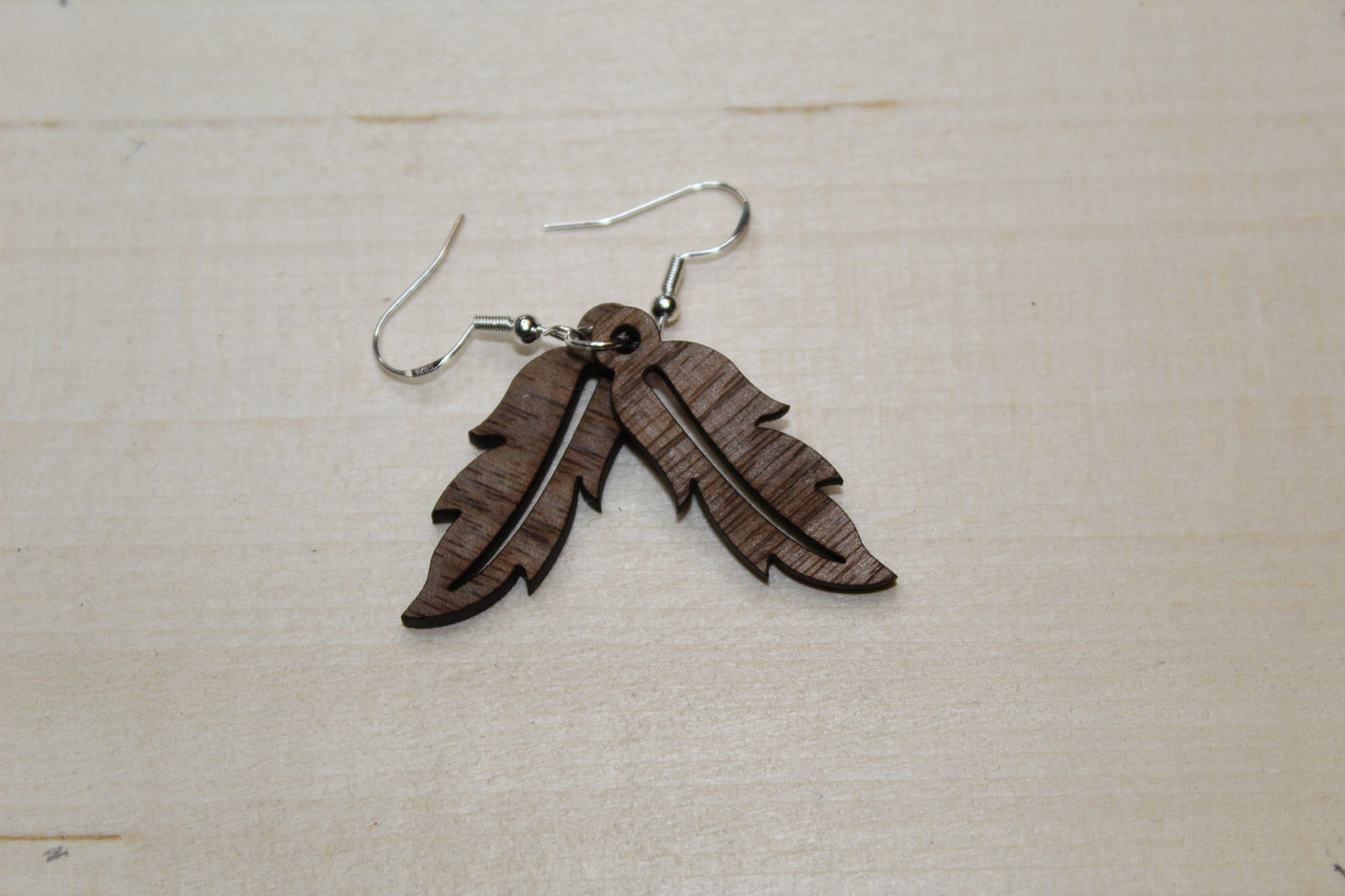 Feather Dangle Earrings