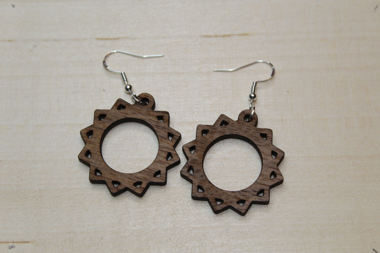 Sun Dangle Earrings