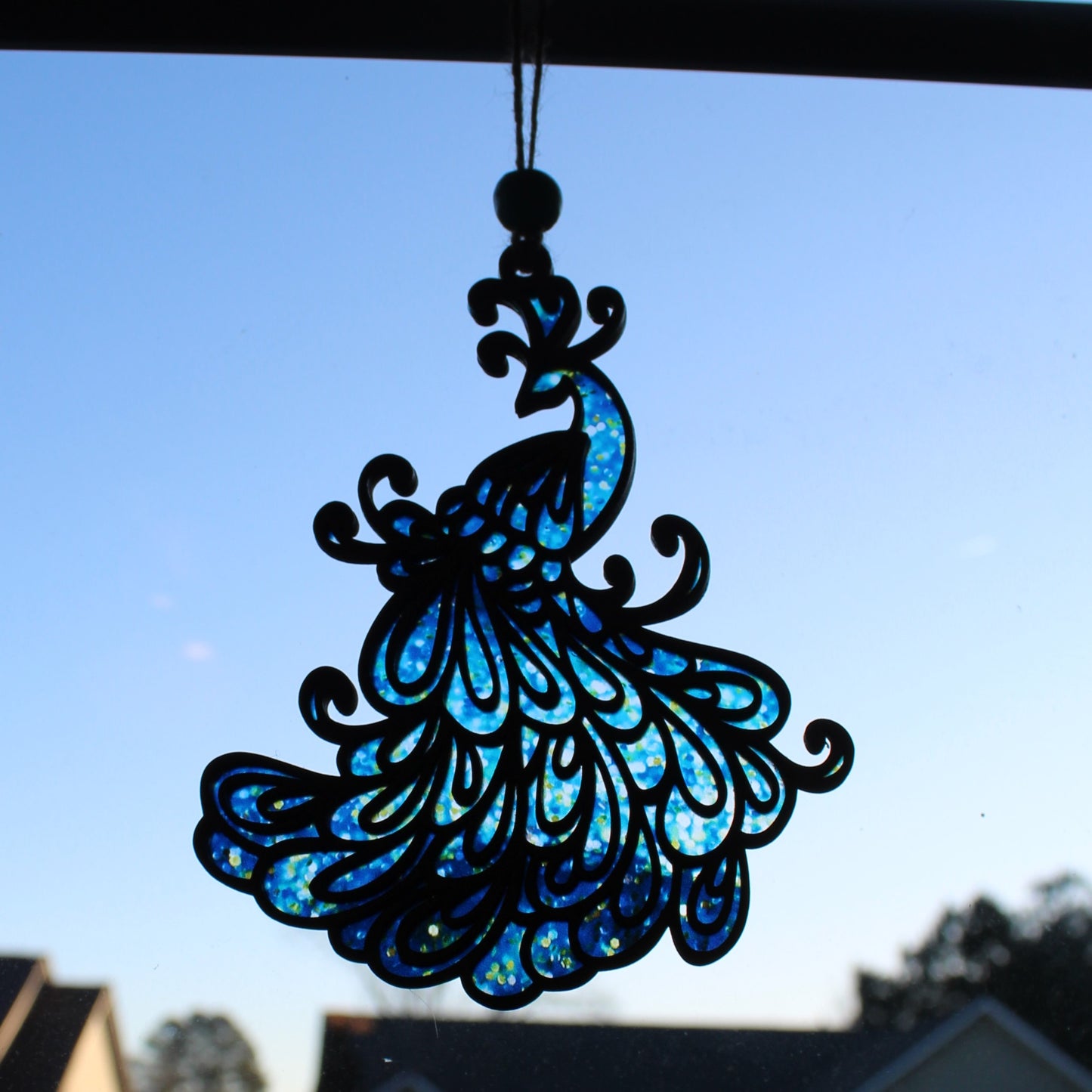 Peacock Suncatcher