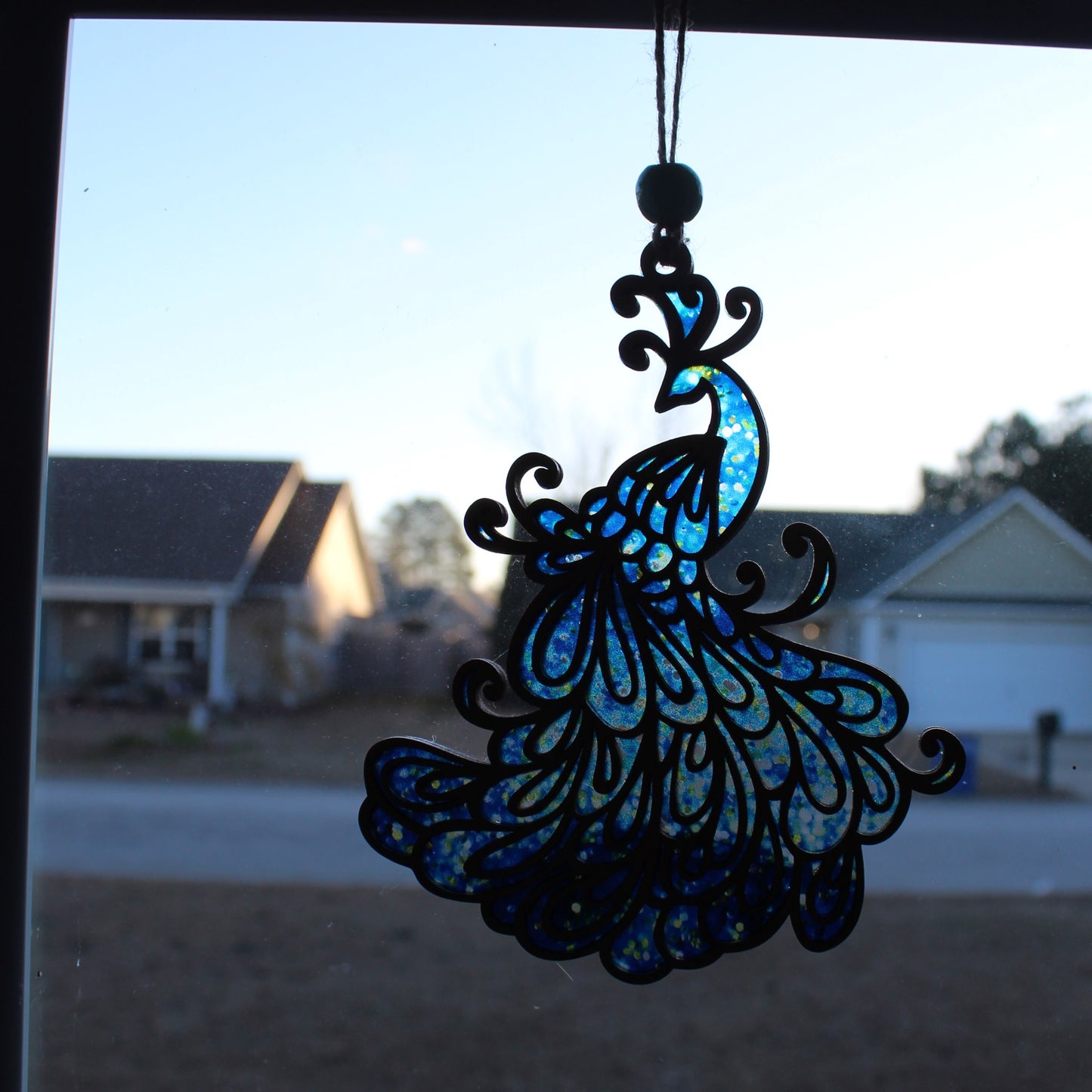 Peacock Suncatcher