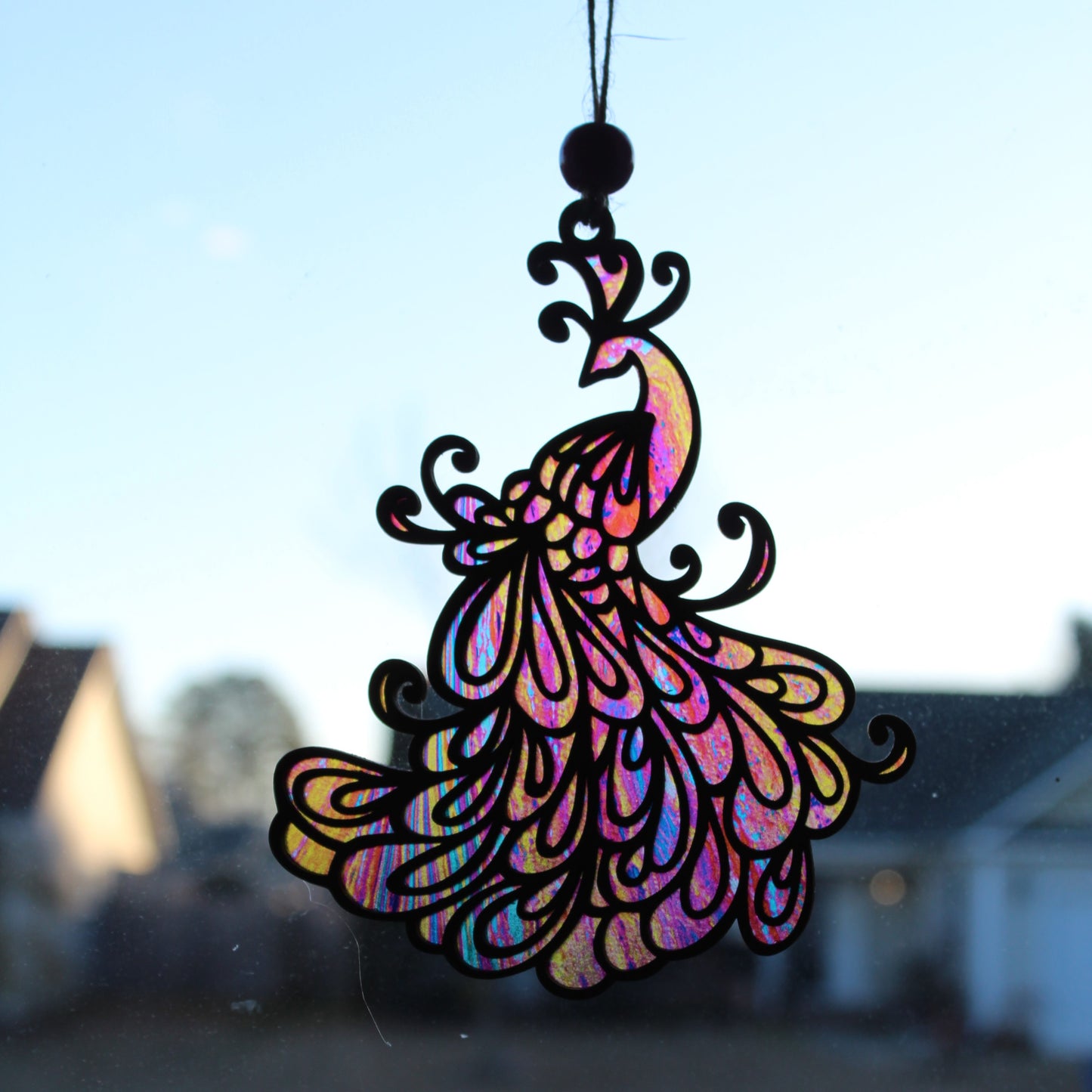 Peacock Suncatcher