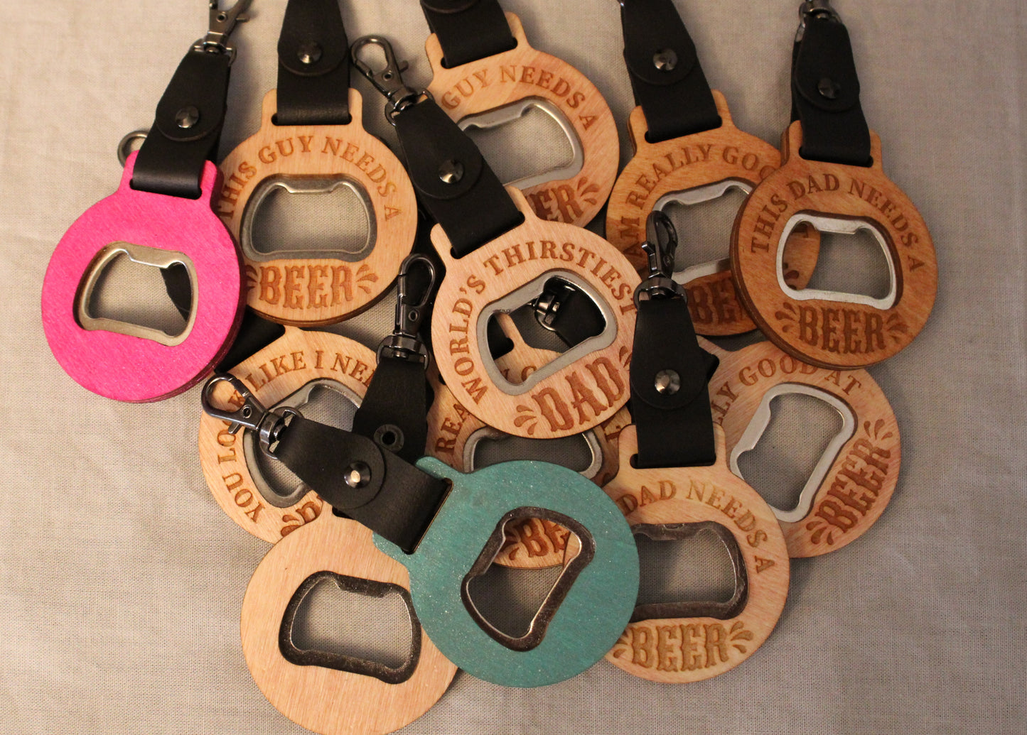 You Look Like I Need a Beer Keychain Bottle Opener