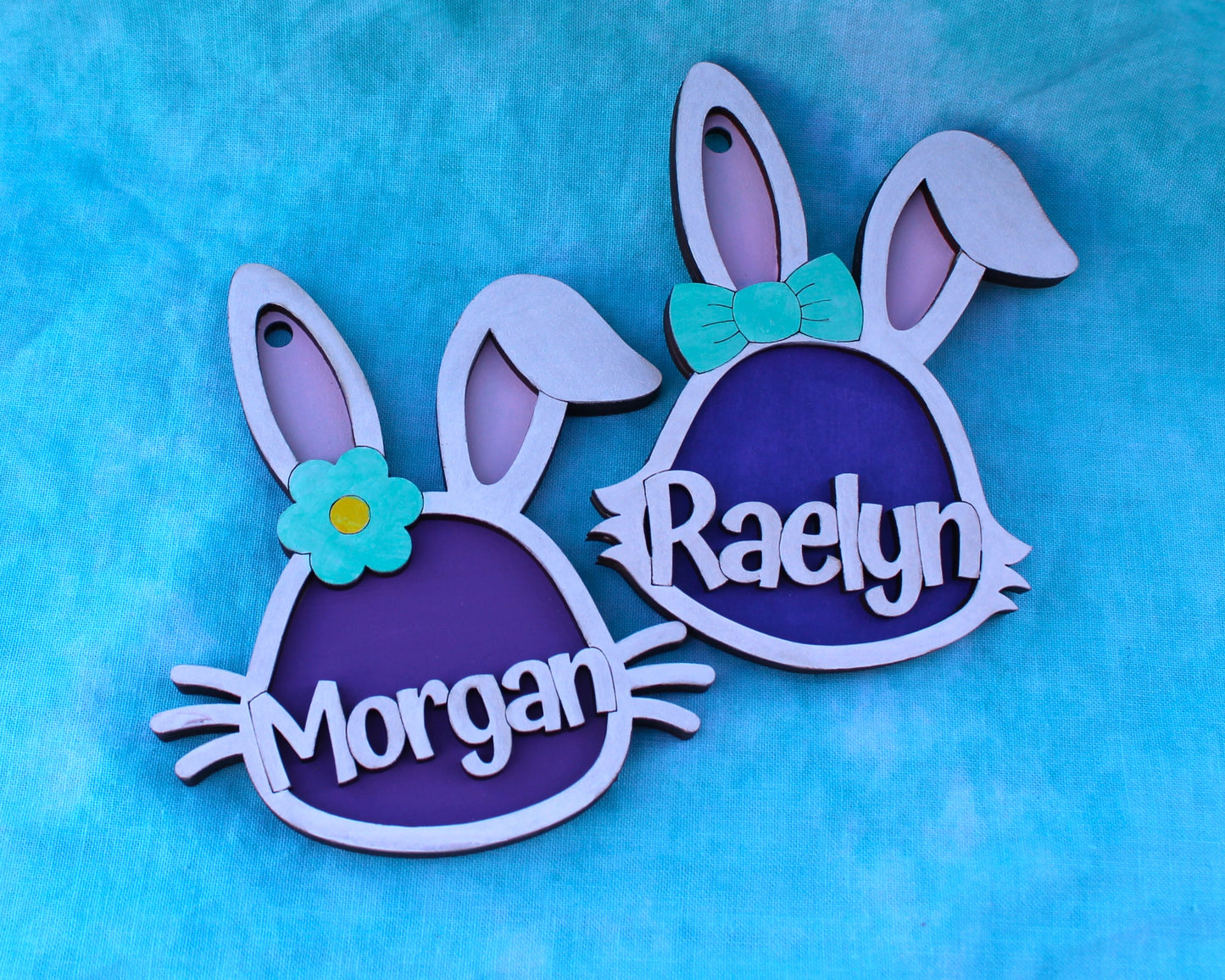 Easter Tags | Personalized | Bunny | Baby Chick | Wooden