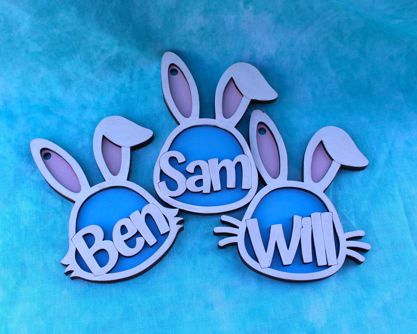 Easter Tags | Personalized | Bunny | Baby Chick | Wooden