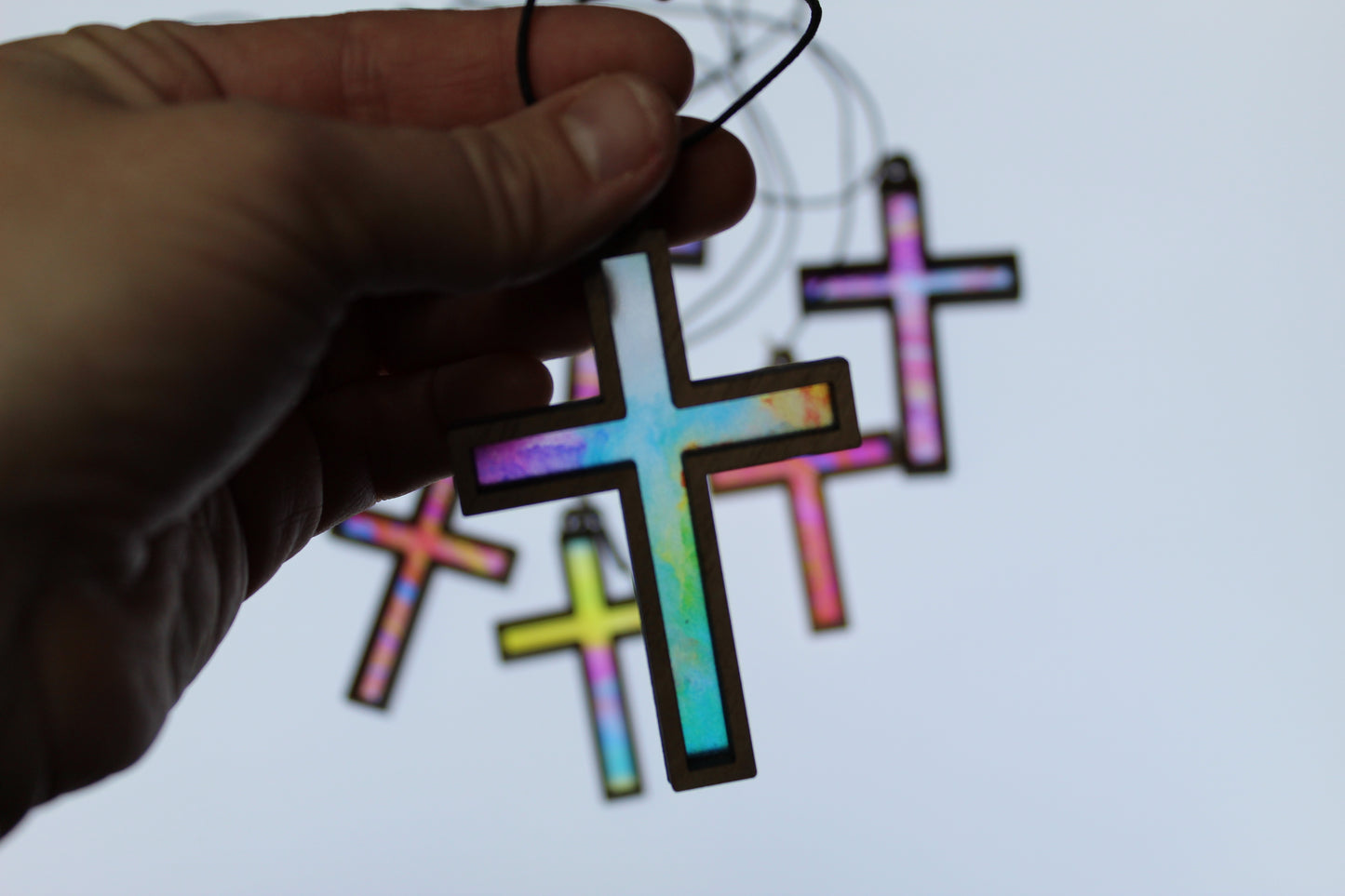 Mini Cross Suncatcher