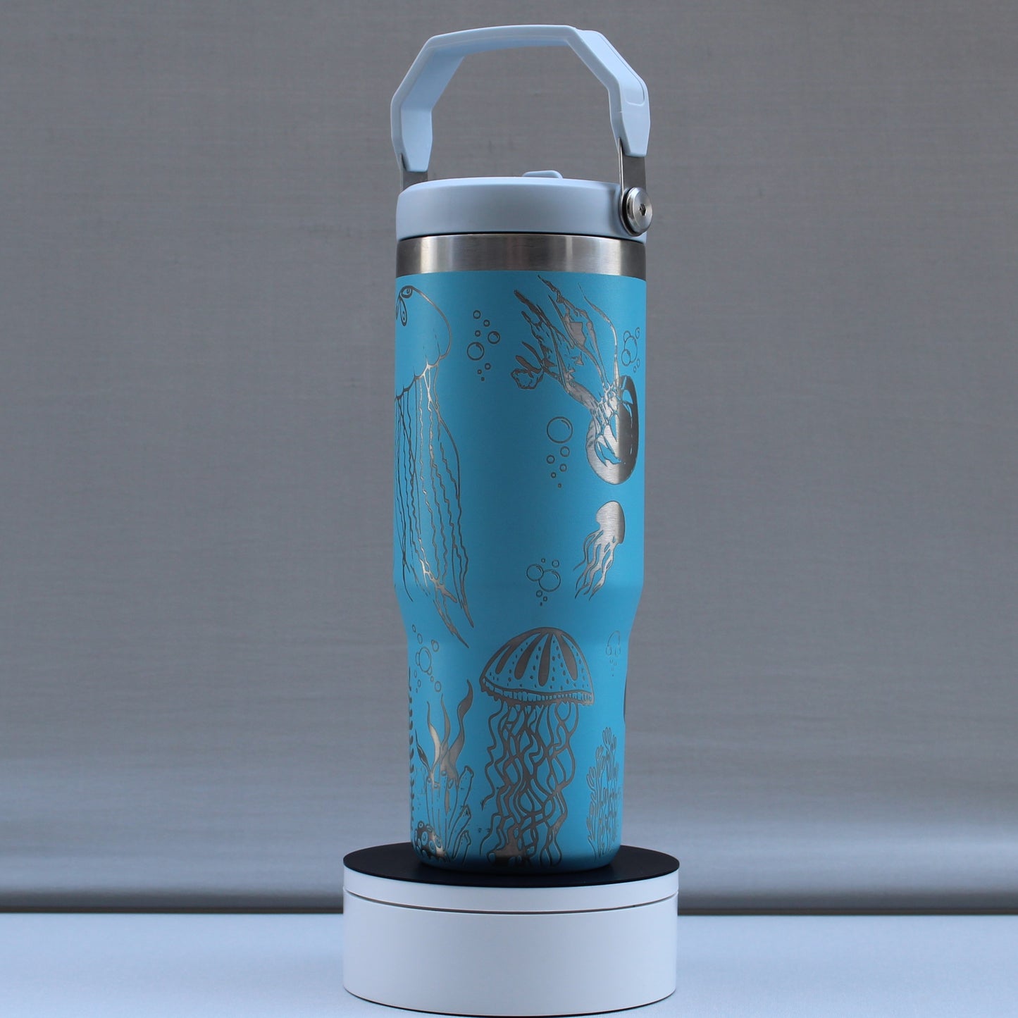 Jellyfish Full Wrap Engrave 30oz Tumbler