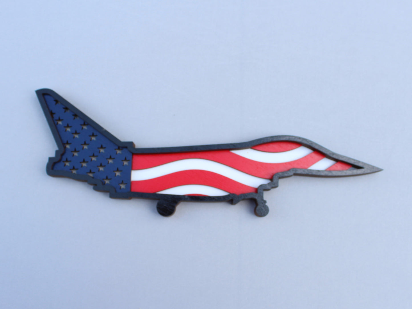 USA Fighter Jet Decor for wall, mantle, office