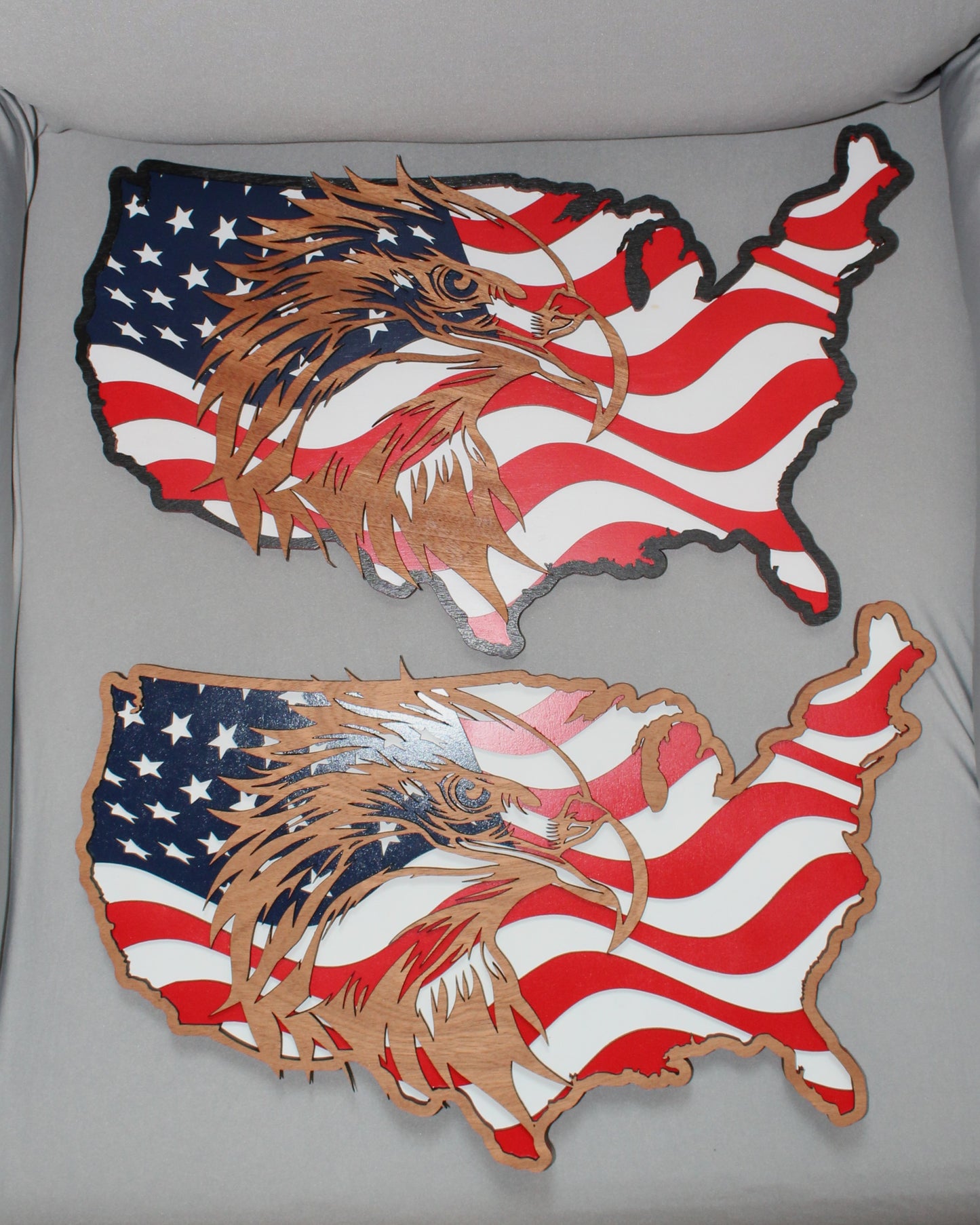 American Flag Eagle | Wooden Decor