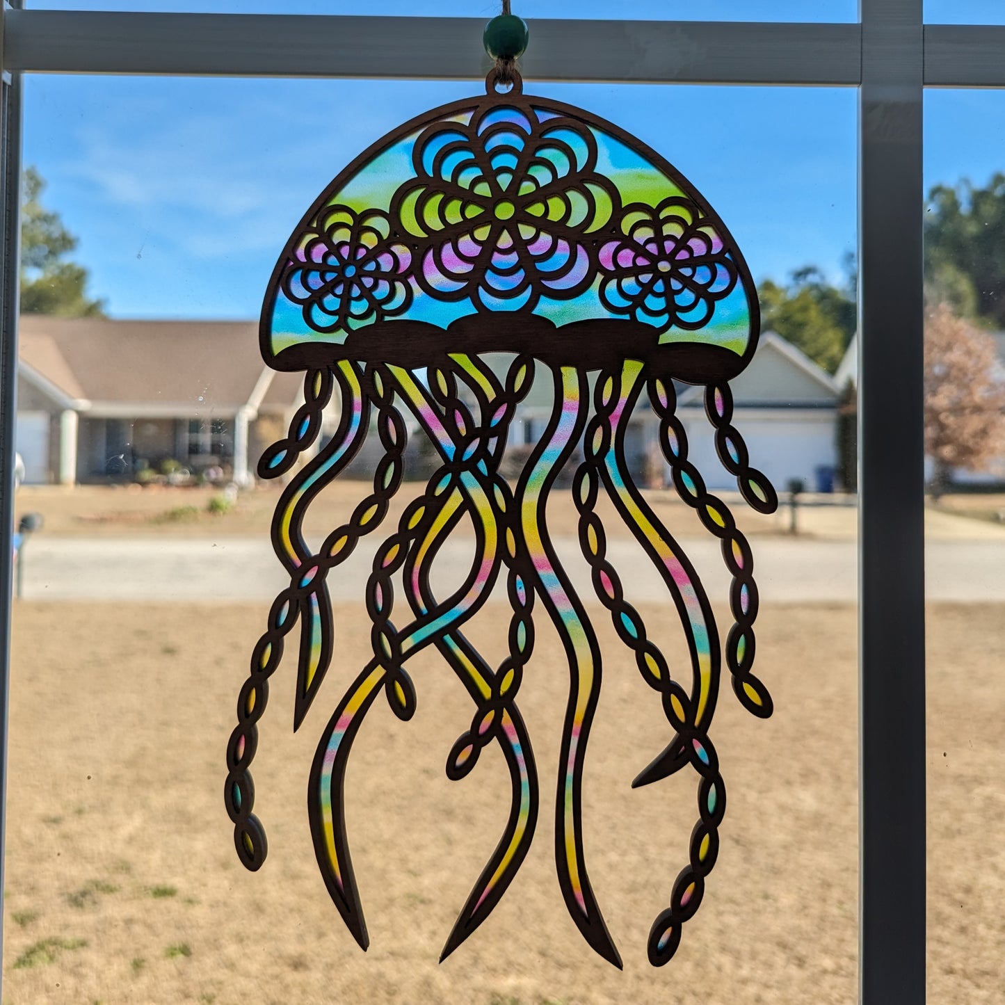 Floral Jellyfish Suncatcher