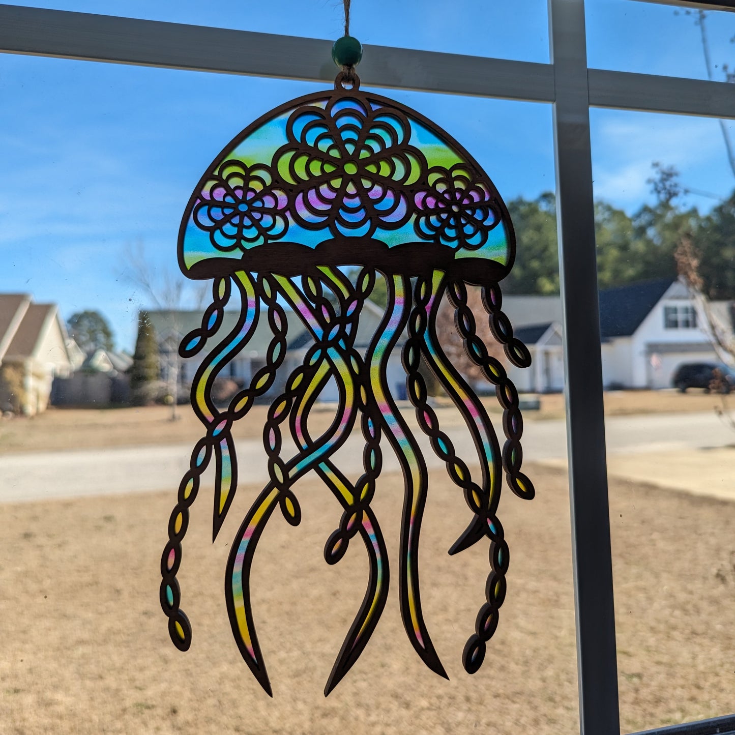 Floral Jellyfish Suncatcher