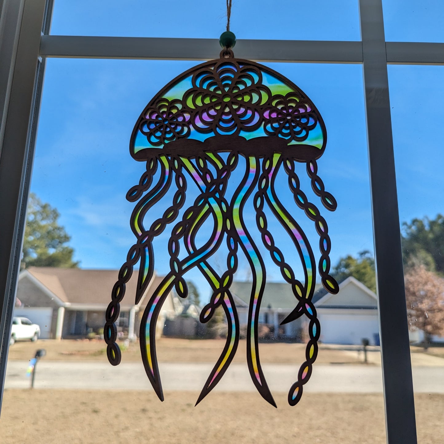 Floral Jellyfish Suncatcher