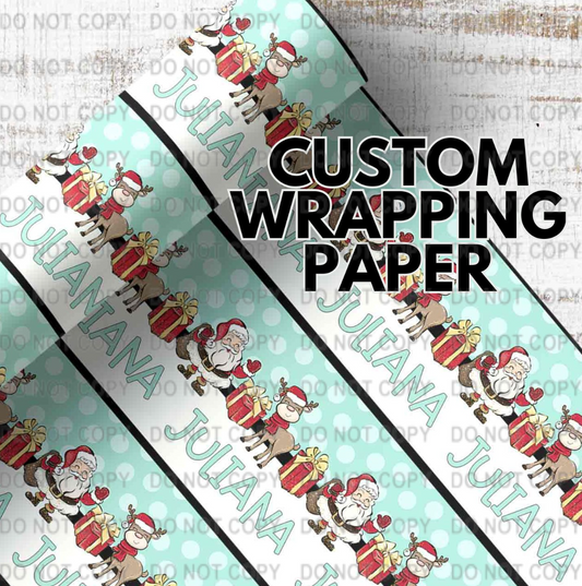 Custom Wrapping Paper Design 10
