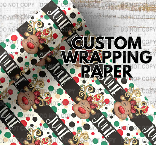 Custom Wrapping Paper Design 3